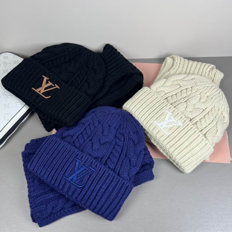 LV Scarf Hat 011501